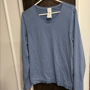 Athleta Sky Blue Long Sleeve Tee